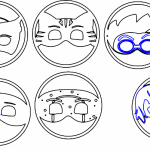 Máscaras - Vector SVG DXF para CNC Router y Laser CO2 - Descargable gratis | Stanser