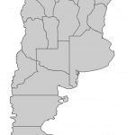 Mapa de Argentina con división política - Vector SVG DXF para CNC Router y Laser CO2 - Descargable gratis | Stanser
