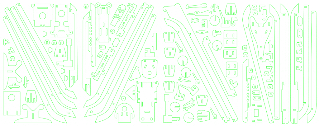 Barco militar — vector para corte CNC