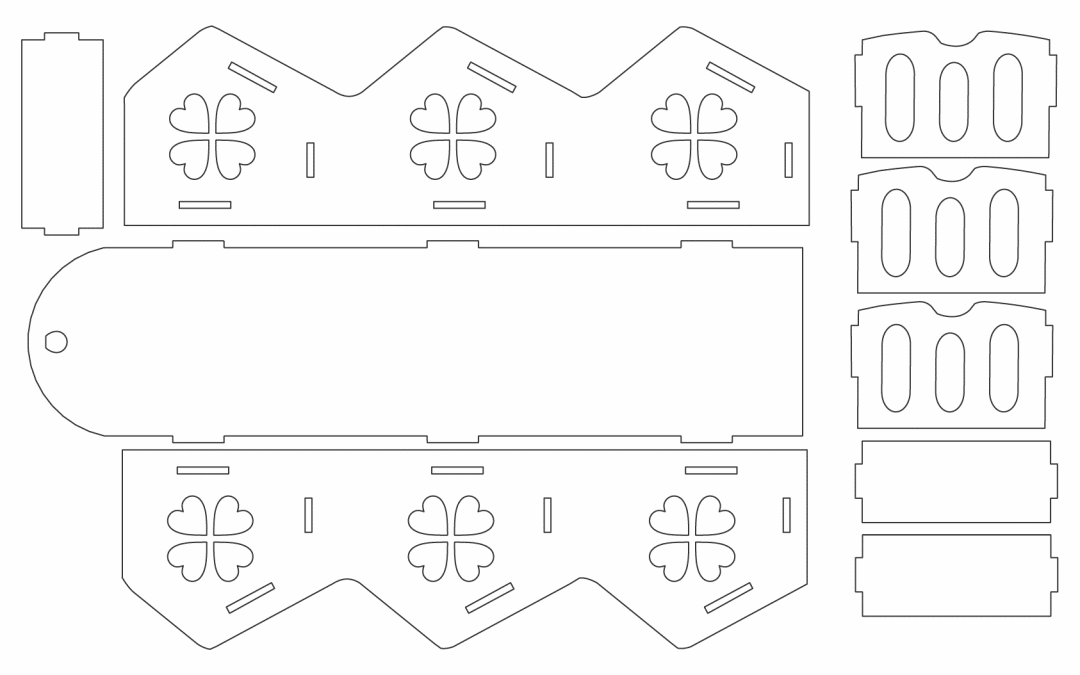 Mueble de 3 repisas