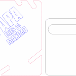 Portacelular "Papá eres lo máximo" - Vector descarganle para corte CNC y grabado laser gratis | Stanser