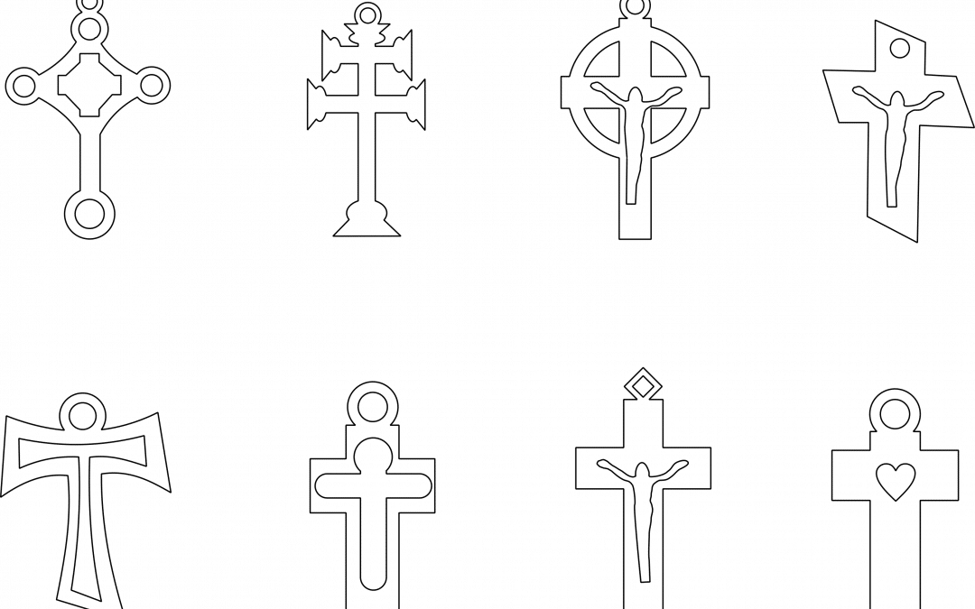 Colgantes de cruces
