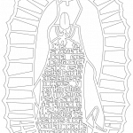 Virgen María con oración - Vector SVG DXF para CNC Router y Laser CO2 - Descargable gratis | Stanser