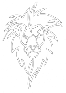 León de curvas