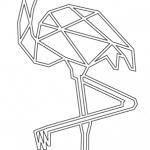 Flamingo 2 - Vector descarganle para corte CNC y grabado laser gratis | Stanser