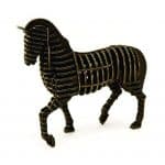 Caballo 3D de cuerpo completo - Vector descarganle para corte CNC y grabado laser gratis | Stanser