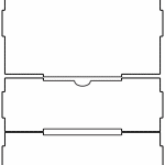 Caja rectangular "Mi primera comunión" - Vector SVG DXF para CNC Router y Laser CO2 - Descargable gratis | Stanser