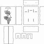 Caja para tres botellas de vino - Vector SVG DXF para CNC Router y Laser CO2 - Descargable gratis | Stanser
