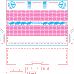 Caja para vino con bisagras vivas - Vector SVG DXF para CNC Router y Laser CO2 - Descargable gratis | Stanser