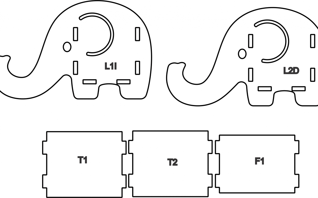 Portacelular de elefante