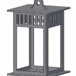Farol rectangular - Vector SVG DXF para CNC Router y Laser CO2 - Descargable gratis | Stanser
