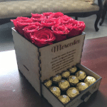 Caja para flores y chocolates - Vector SVG DXF para CNC Router y Laser CO2 - Descargable gratis | Stanser