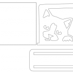 Servilletero de Gato - Vector descarganle para corte CNC y grabado laser gratis | Stanser