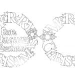 Corona navideña familiar - Vector descarganle para corte CNC y grabado laser gratis | Stanser