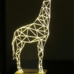Lámpara de jirafa - Vector SVG DXF para Laser CO2 - Descargable gratis | Stanser