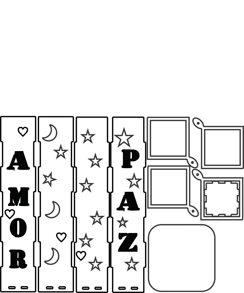 Portaincienso — vector para corte CNC