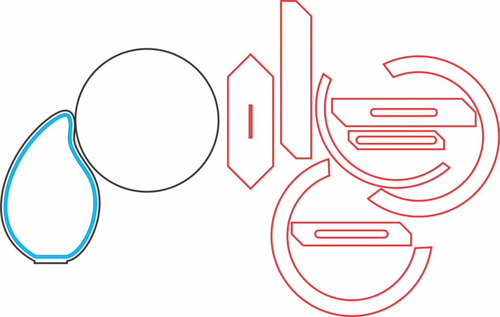 Reconocimientos — vector para corte CNC