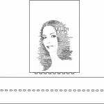 Rostro de mujer en panel con base - Vector SVG DXF para CNC Router y Laser CO2 - Descargable gratis | Stanser