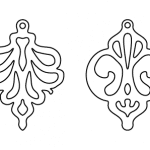 Aretes 3 - Vector SVG DXF para Laser CO2 - Descargable gratis | Stanser