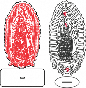 Par de Vírgenes de Guadalupe