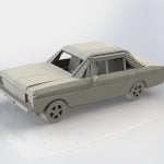 Auto antiguo - Vector descarganle para corte CNC y grabado laser gratis | Stanser