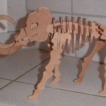 Esqueleto de Mamut - Vector descarganle para corte CNC y grabado laser gratis | Stanser
