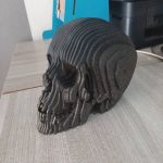 Cráneo humano 3D - Vector descarganle para corte CNC y grabado laser gratis | Stanser