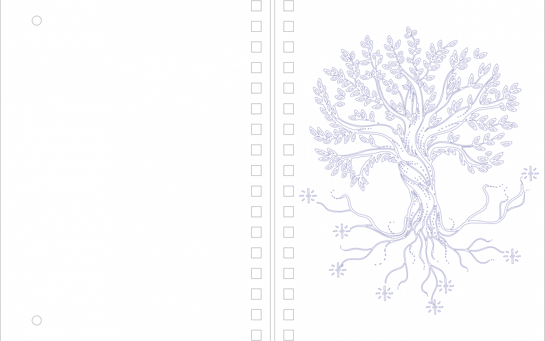 Portada para libreta «Árbol»