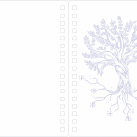 Portada para libreta "Árbol" - Vector descarganle para corte CNC y grabado laser gratis | Stanser
