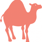 Dromedario - Vector descarganle para corte CNC y grabado laser gratis | Stanser