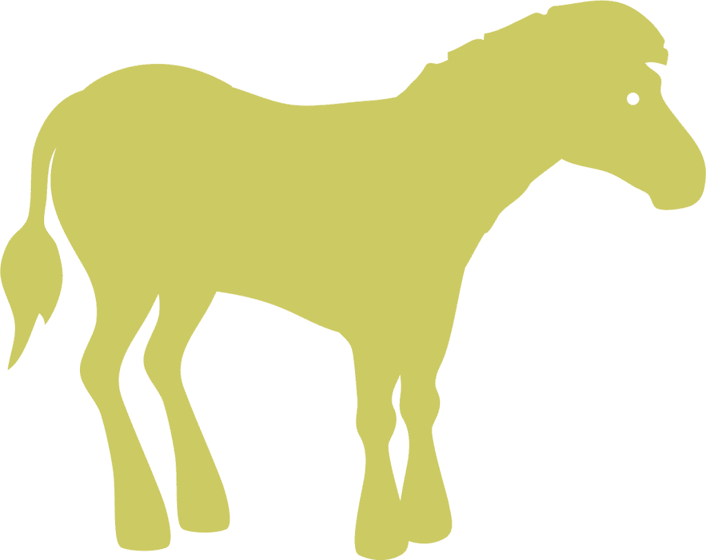 Poni — vector para corte CNC