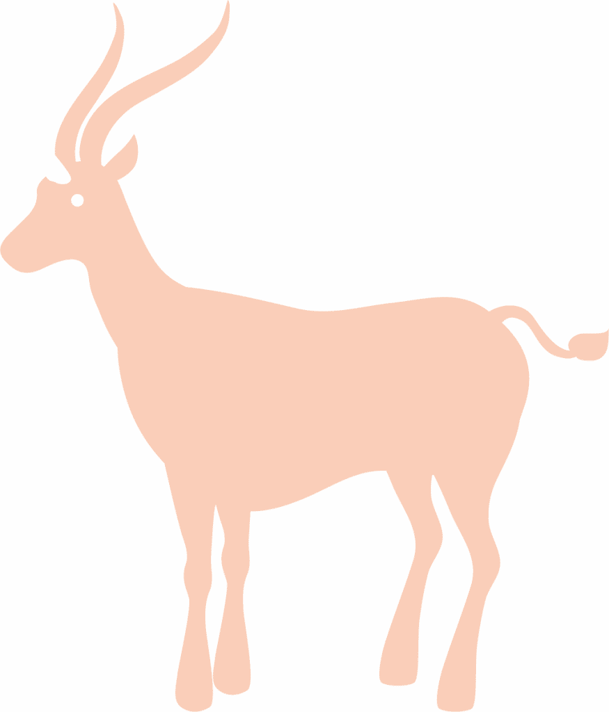 Antílope — vector para corte CNC