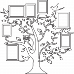 Árbol fotográfico "Búho" - Vector descarganle para corte CNC y grabado laser gratis | Stanser