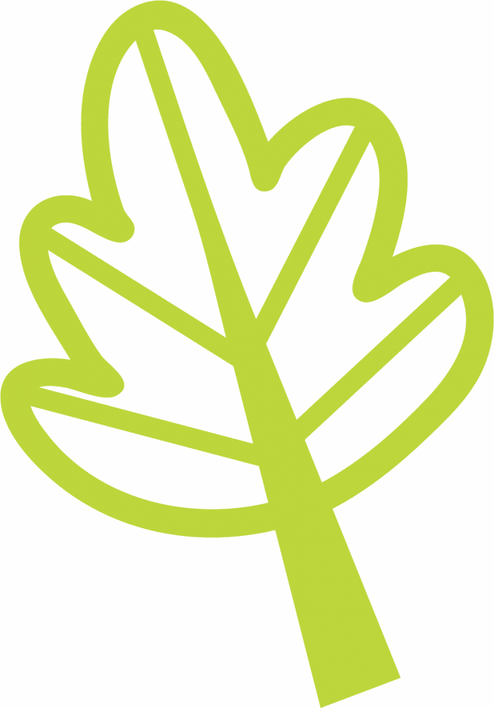 Hoja naturaleza — vector para corte CNC