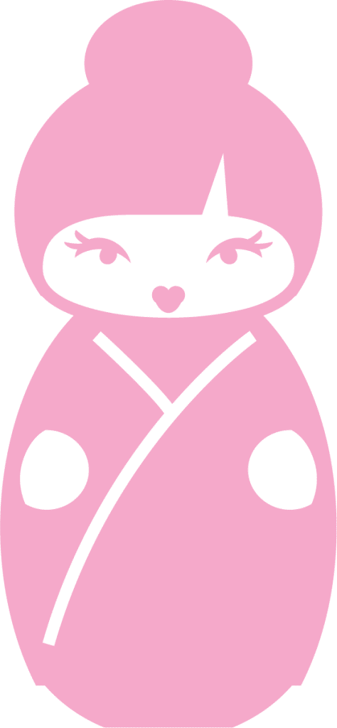 Muñeca asiática 2 — vector para corte CNC