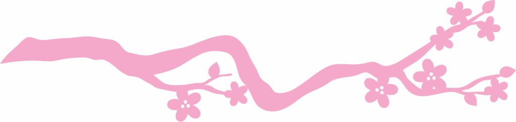 Flores de cerezo — vector para corte CNC