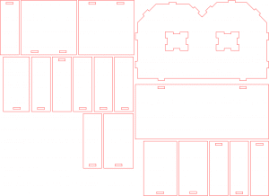 Letra B tridimensional