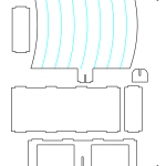 Barco vikingo sencillo - Vector descarganle para corte CNC y grabado laser gratis | Stanser