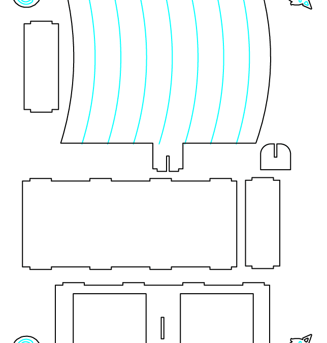 Barco vikingo sencillo