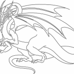 Imponente dragón - Vector descarganle para corte CNC y grabado laser gratis | Stanser