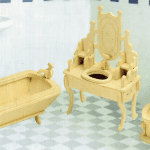 Set completo de baño - Vector descarganle para corte CNC y grabado laser gratis | Stanser