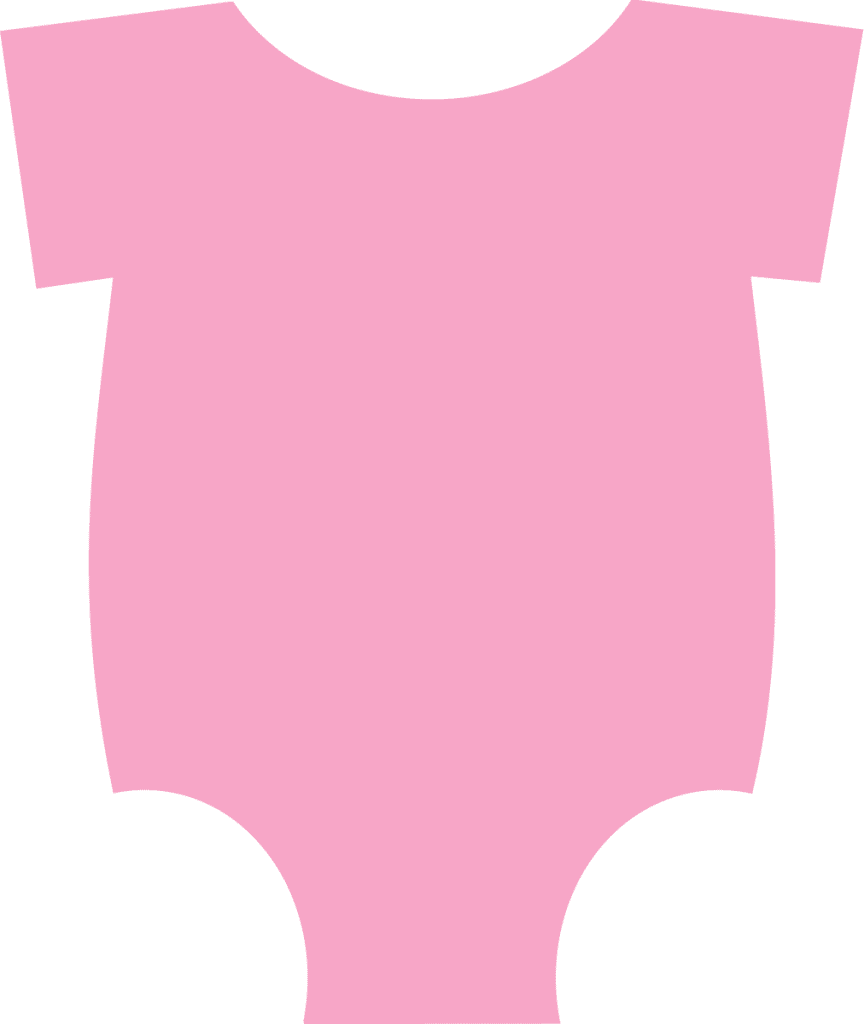 Ropa para bebé — vector para corte CNC