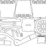 Bicicletas con canasta - Vector descarganle para corte CNC y grabado laser gratis | Stanser