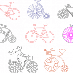 Imágenes de bicicletas 2 - Vector descarganle para corte CNC y grabado laser gratis | Stanser