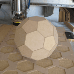 Balón de futbol 3D - Vector SVG DXF para CNC Router y Laser CO2 - Descargable gratis | Stanser