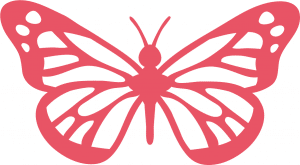 Mariposa alas abiertas