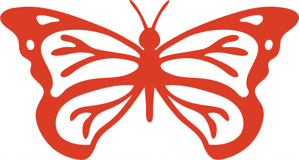 Mariposa 4 — vector para corte CNC