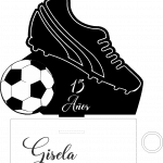 Taco de futbol y balón - Vector SVG DXF para CNC Router y Laser CO2 - Descargable gratis | Stanser