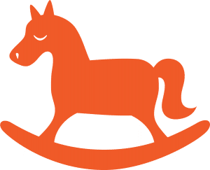 Caballito mecedora