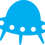 Pequeña nave espacial - Vector descarganle para corte CNC y grabado laser gratis | Stanser